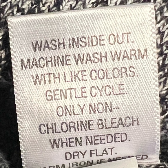 Croft & Barrow Heather Gray Turtleneck Sweater - Picture 5 of 8